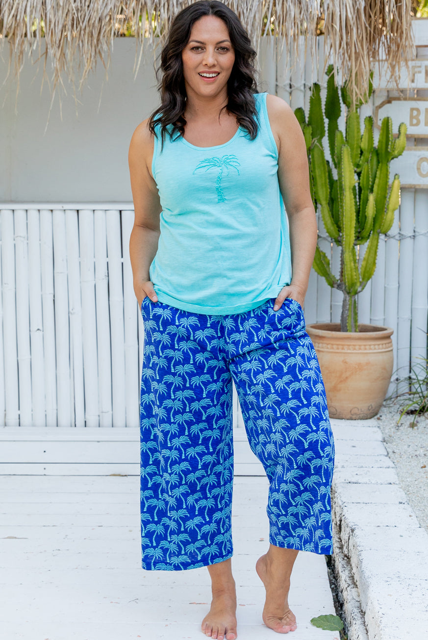 Palm Tree Cotton Pants – Australian home of West Indies Wear