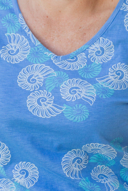 Nautilus Short Sleeve Cotton Tee