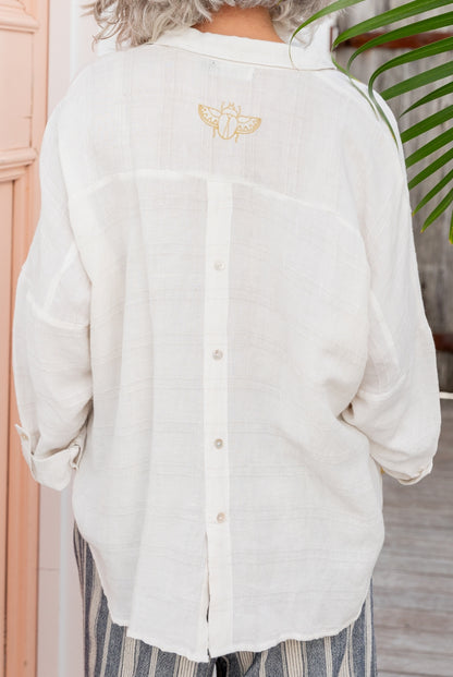 Amore Linen Blouse